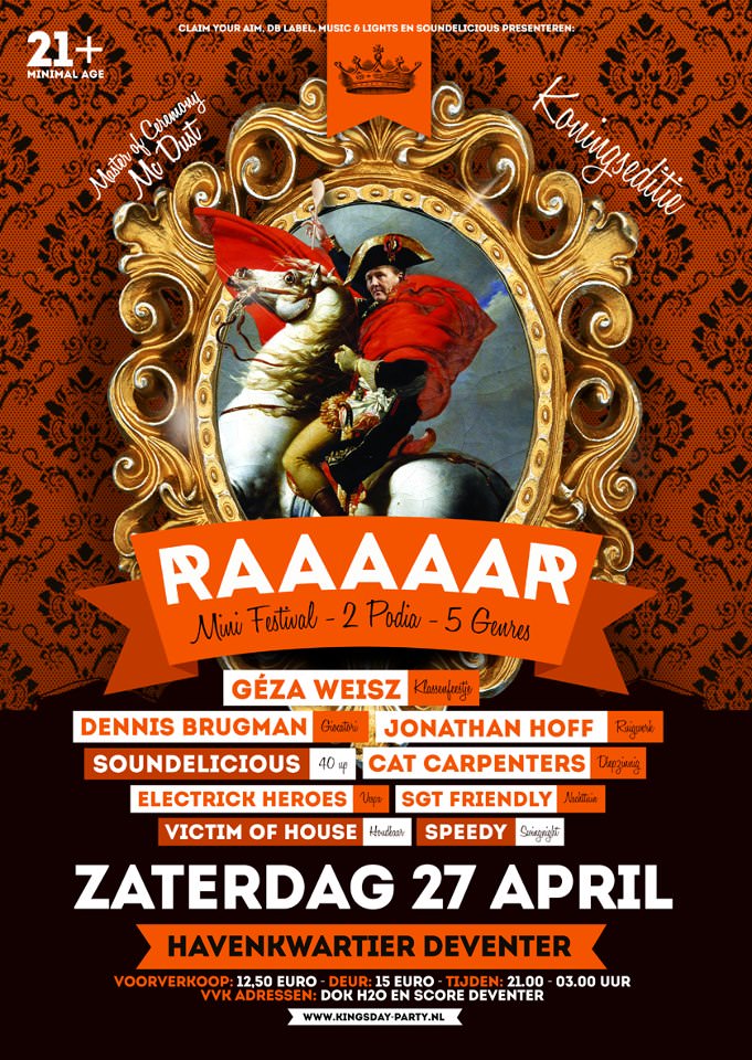 Djs Raaaaar festival Deventer