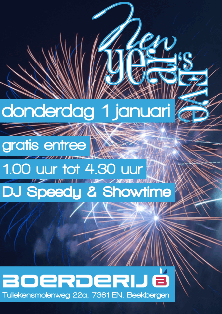 New Year Boerderij Beekbergen Dj Speedy